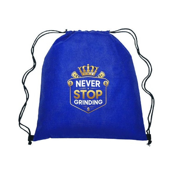 NSG Non-Woven Drawstring Cinch Backpack - Image 2