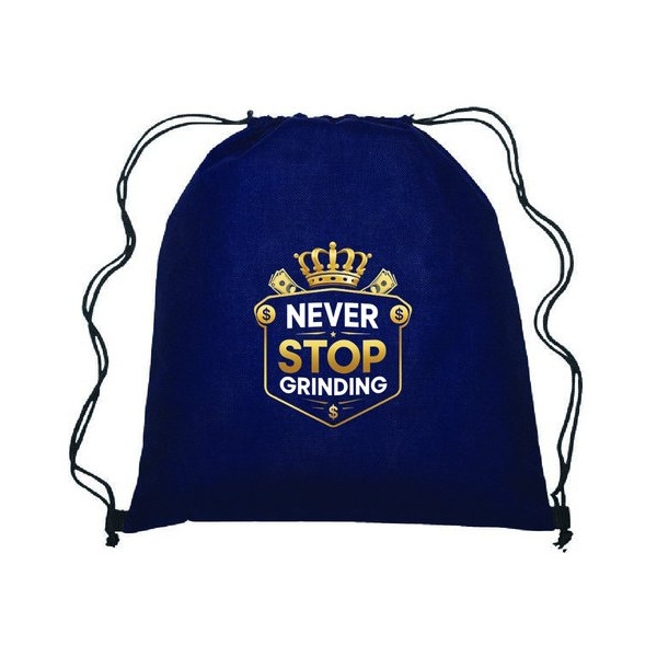 NSG Non-Woven Drawstring Cinch Backpack - Image 4